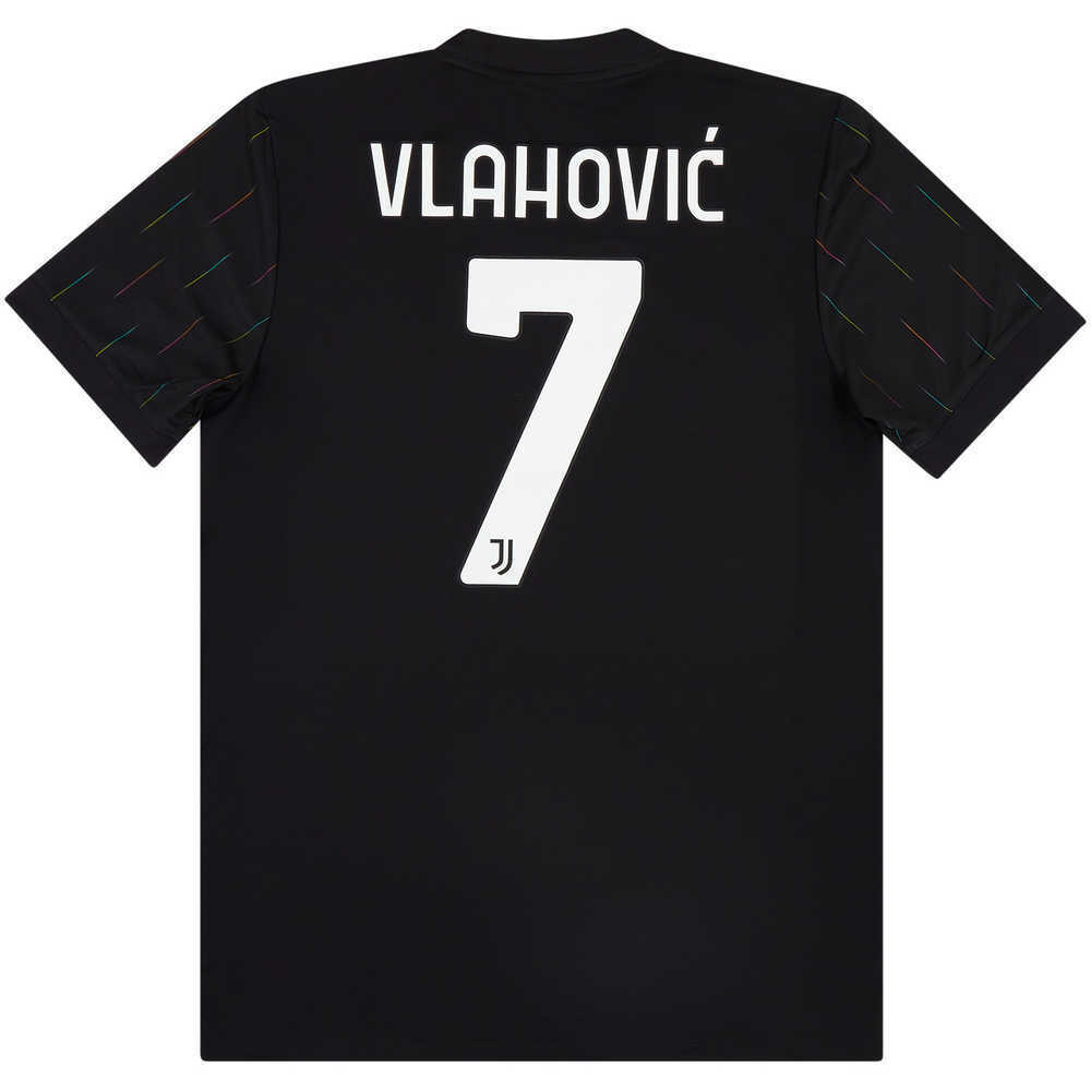 2021-22 Juventus Away Shirt Vlahović #7 *w/Tags*