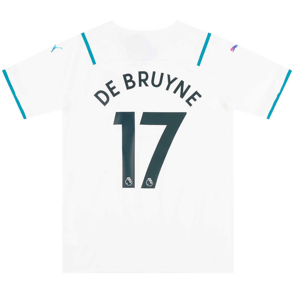 2021-22 Manchester City Player Issue Away Shirt De Bruyne #17 *w/Tags* 