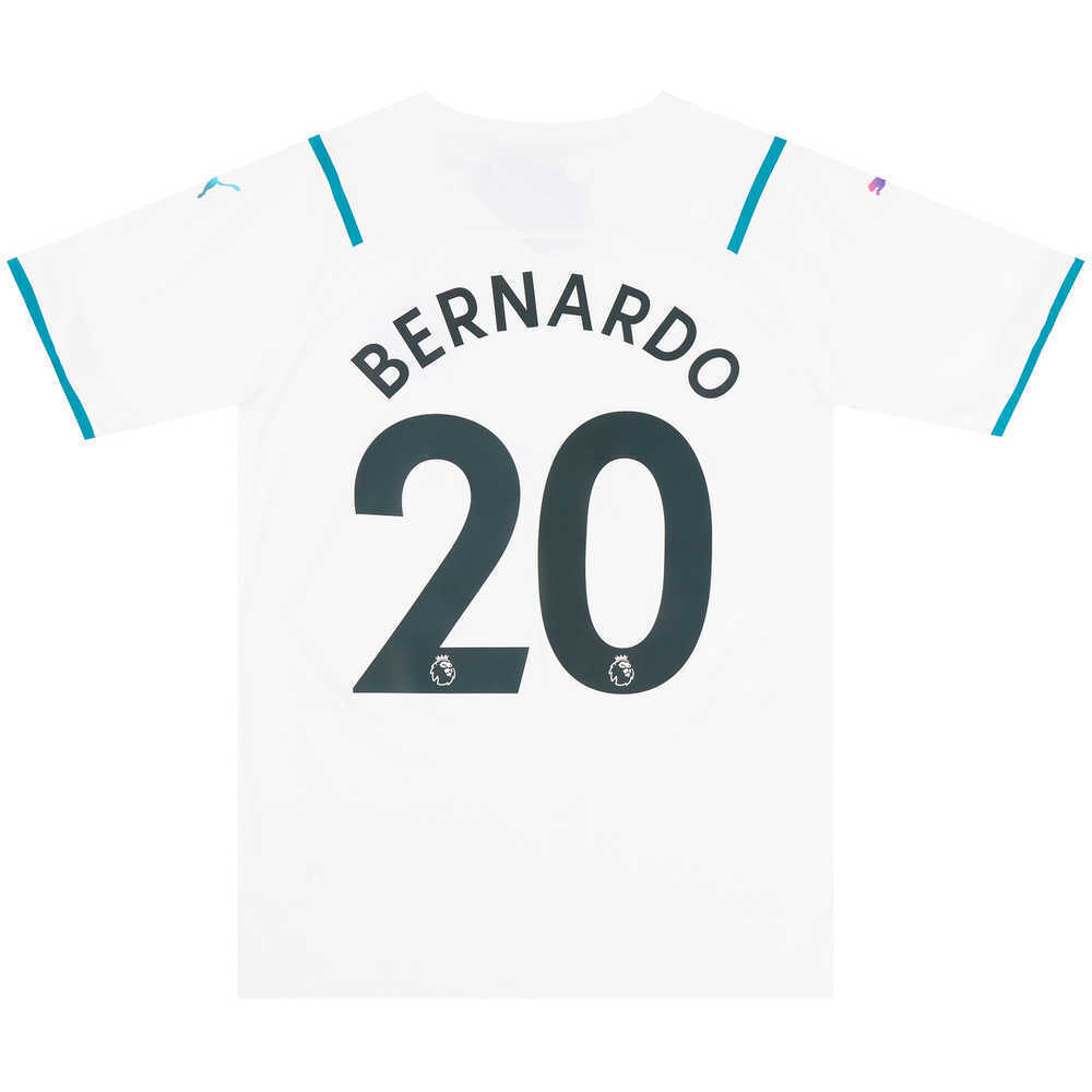 2021-22 Manchester City Player Issue Away Shirt Bernardo #20 *w/Tags*