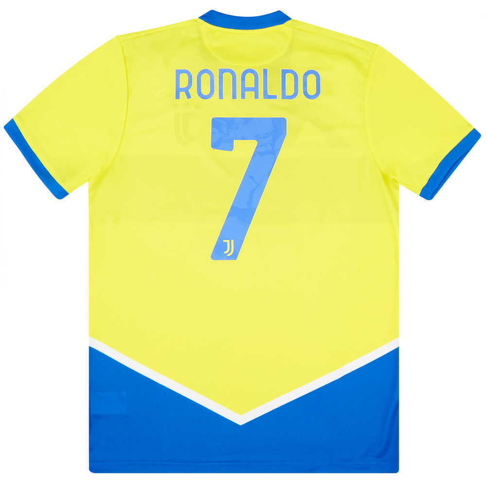 2021-22 Juventus Third Shirt Ronaldo #7 *w/Tags*