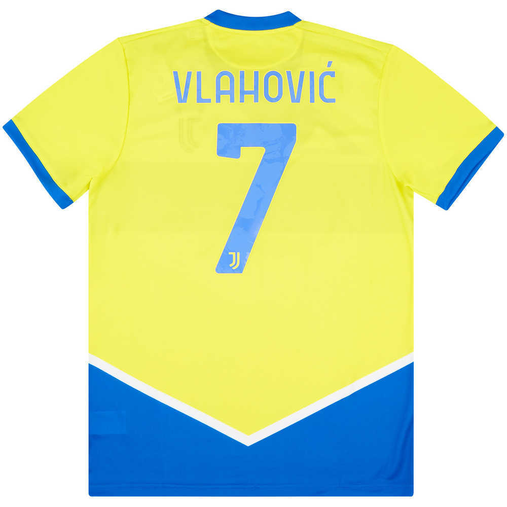 2021-22 Juventus Third Shirt Vlahović #7 *w/Tags*