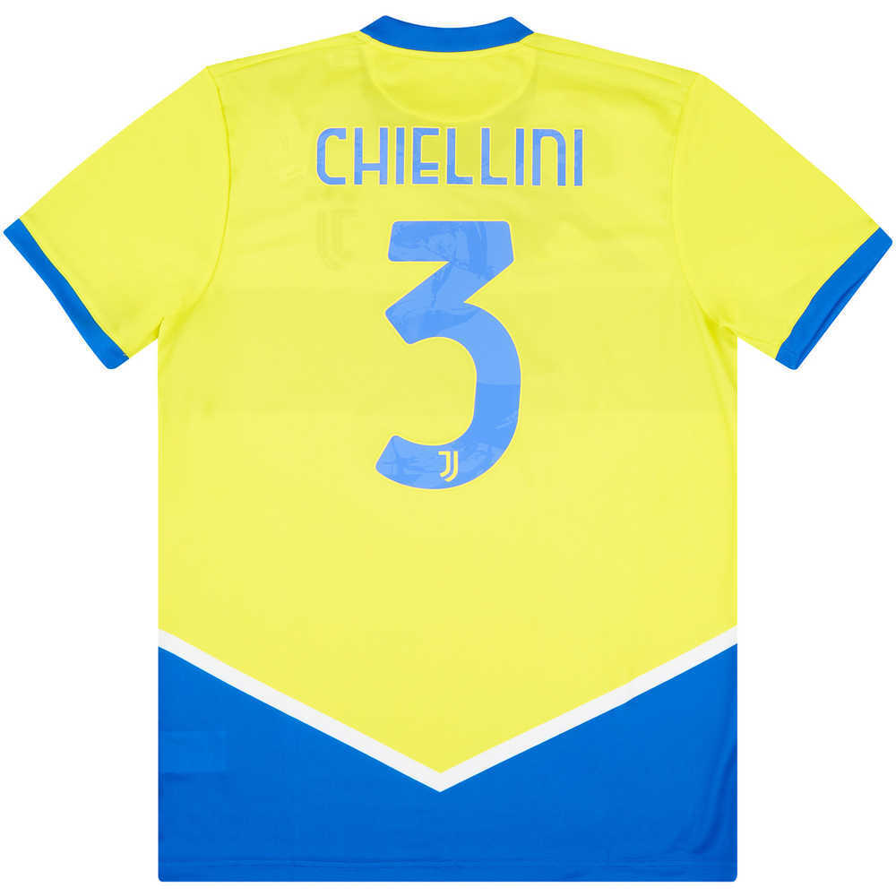 2021-22 Juventus Third Shirt Chiellini #3 *w/Tags*