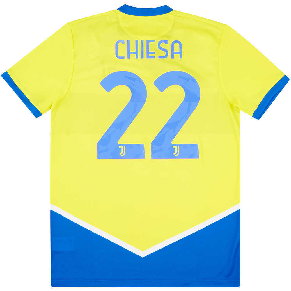 2021-22 Juventus Third Shirt Chiesa #22 *w/Tags*