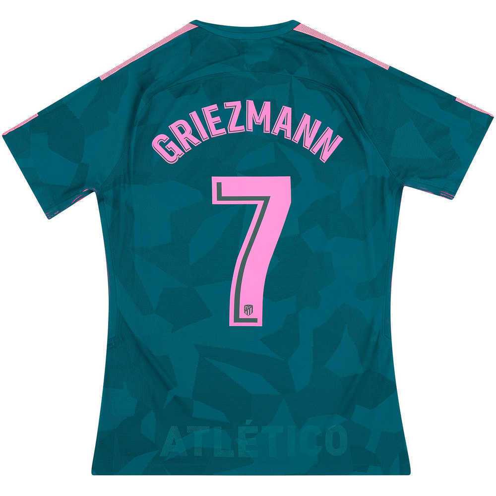 2017-18 Atletico Madrid Player Issue Third Shirt Griezmann #7 *w/Tags*