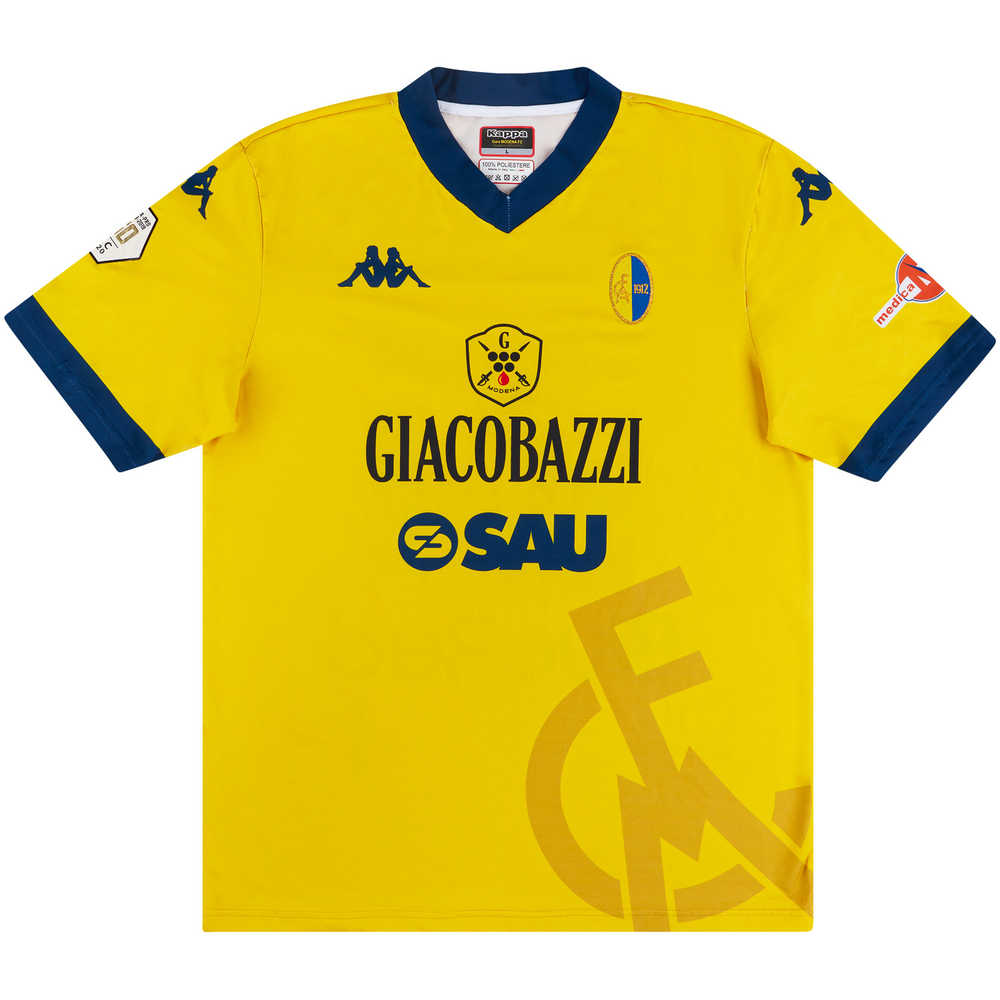 2019-20 Modena Match Issue Home Shirt Bruno Gomes #21