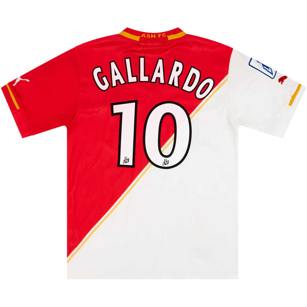 2001-02 Monaco Home Shirt Gallardo #10 (Excellent) S