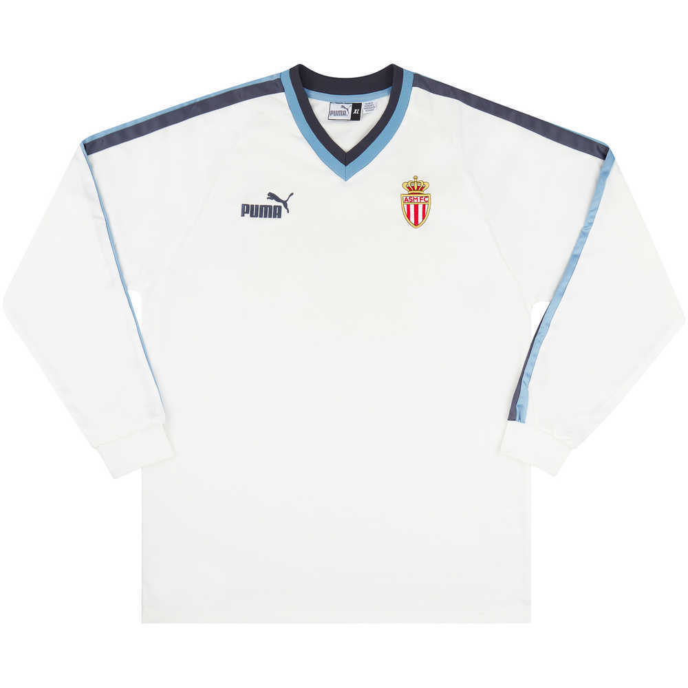 2001-02 Monaco Puma Training L/S Shirt (Excellent) XL