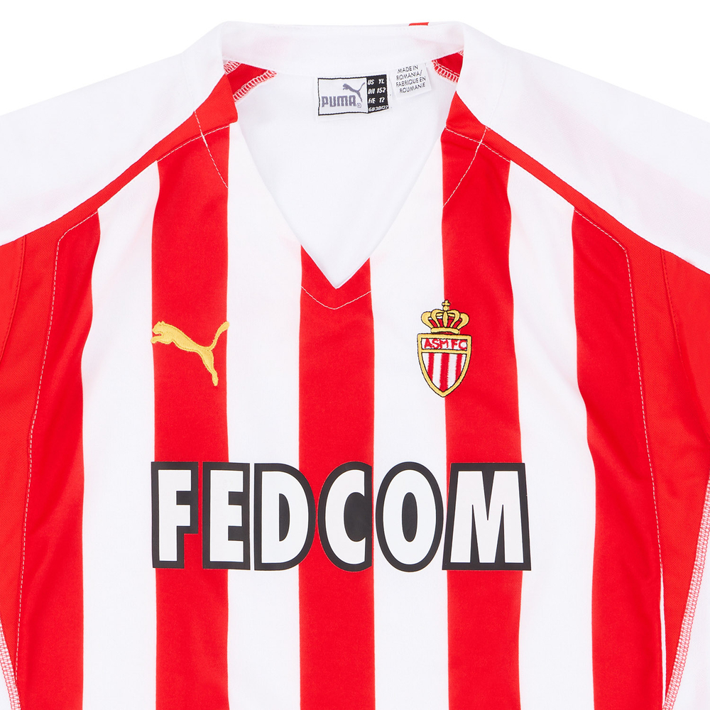 2005-06 Monaco European Home Shirt (Excellent) M.Boys