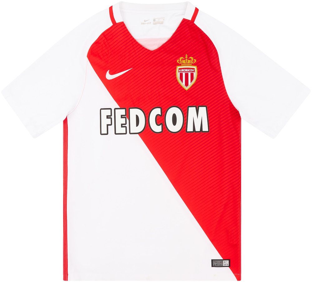 2016-17  Monaco Home Shirt (Excellent) S