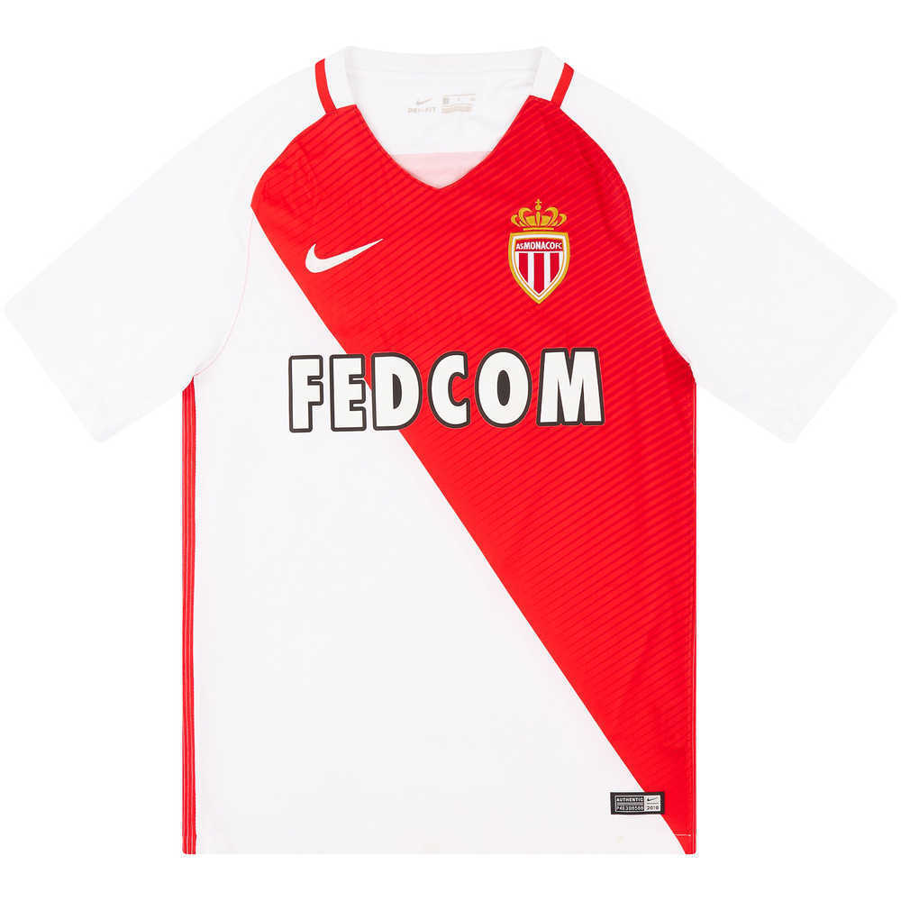 2016-17  Monaco Home Shirt (Excellent) S