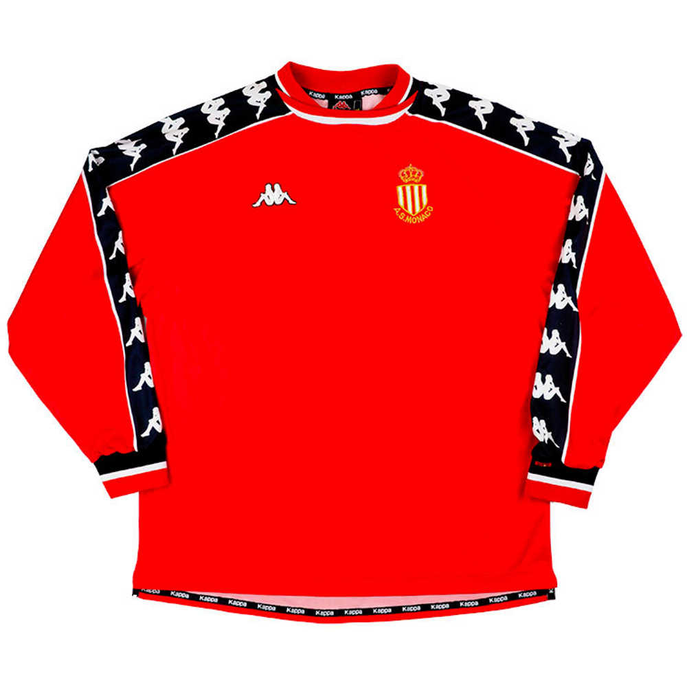 1999-00 Monaco Third L/S Shirt (Excellent) XL
