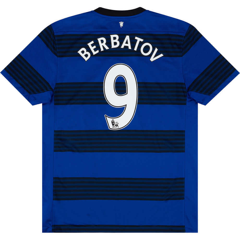 2011-13 Manchester United Away Shirt Berbatov #9 (Excellent - 8/10) S