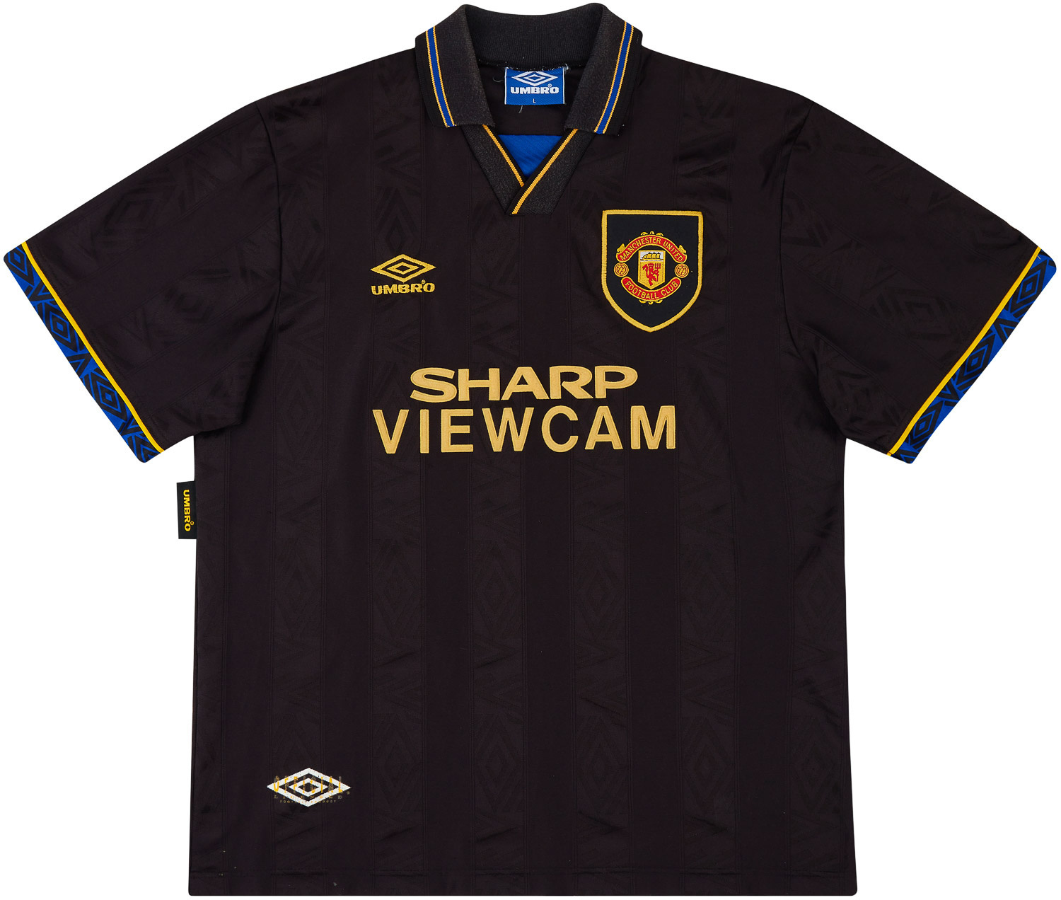1993-95 Manchester United Away Shirt - 7/10 -