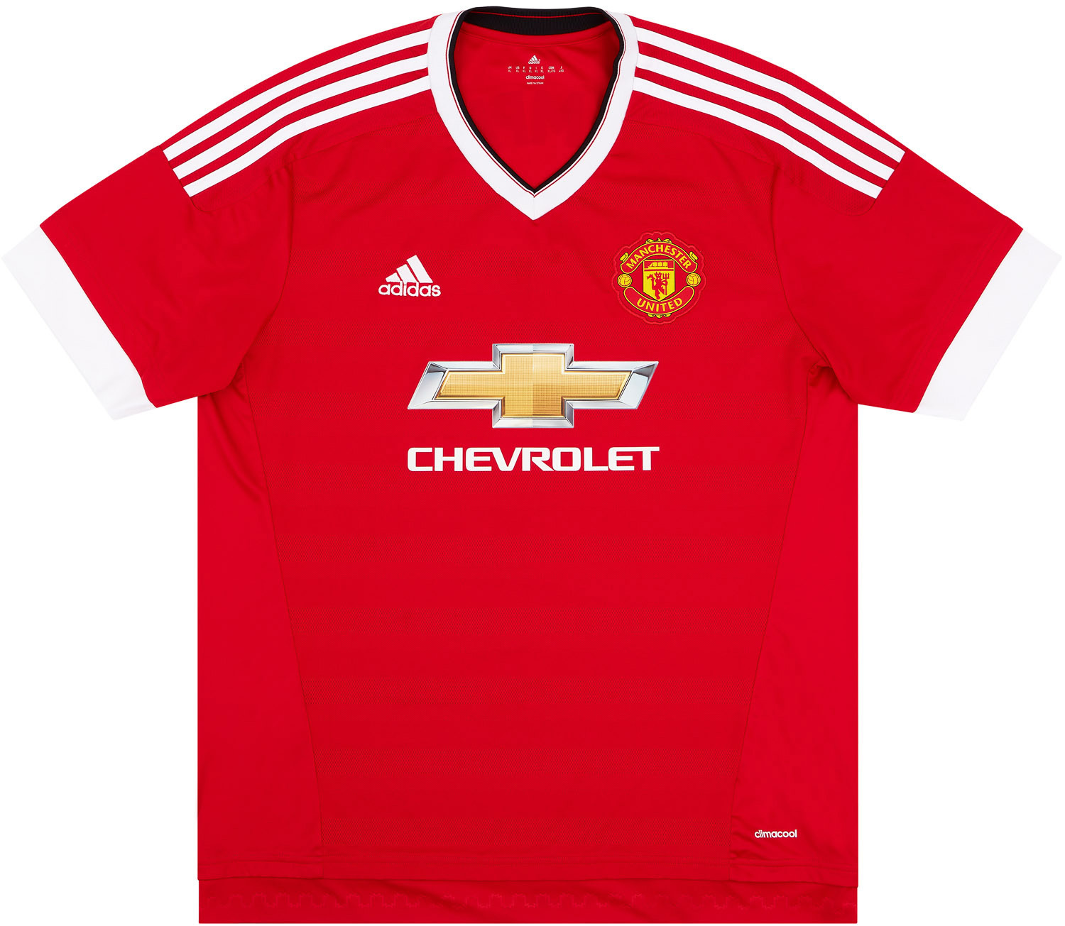 2015-16 Manchester United Home Shirt - 7/10 -