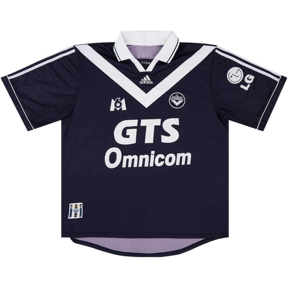 1999-00 Bordeaux Match Issue Home Shirt Bonnissel #5