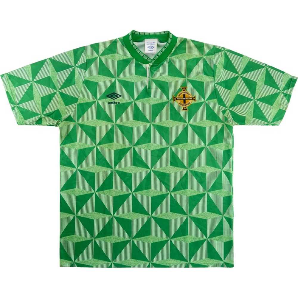 1990-92 Northern Ireland Home Shirt (Excellent) L