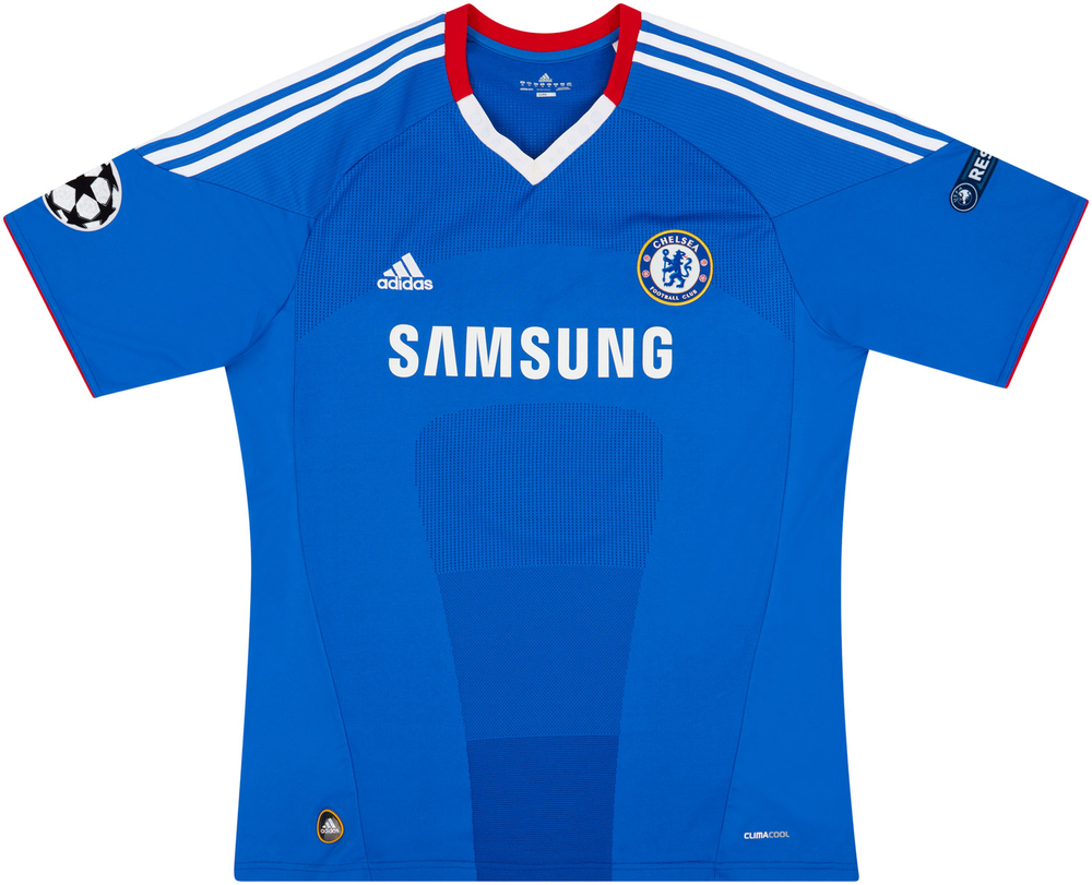 2010-11 Chelsea CL Home Shirt Lampard #8 (Excellent) XL