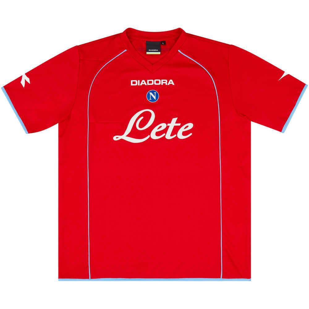 2006-07 Napoli Basic Third Shirt (Very Good) L