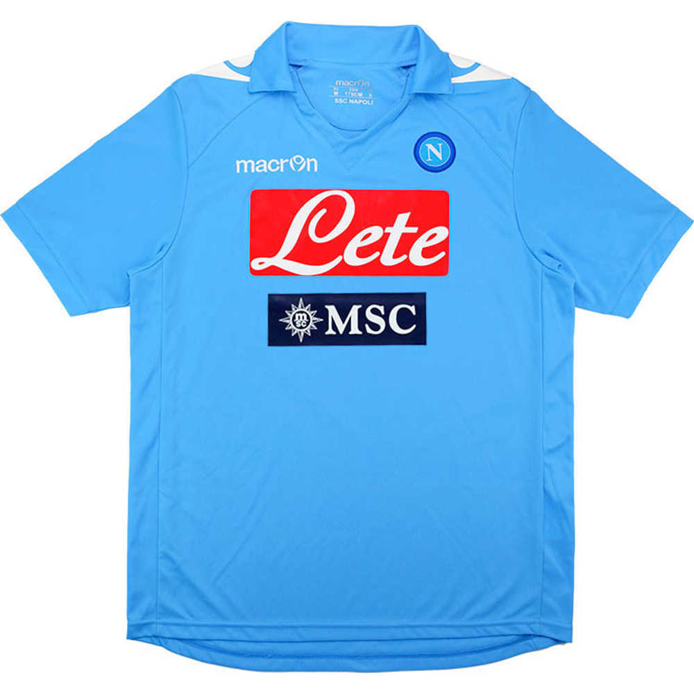 2011-12 Napoli Home Shirt (Good) L