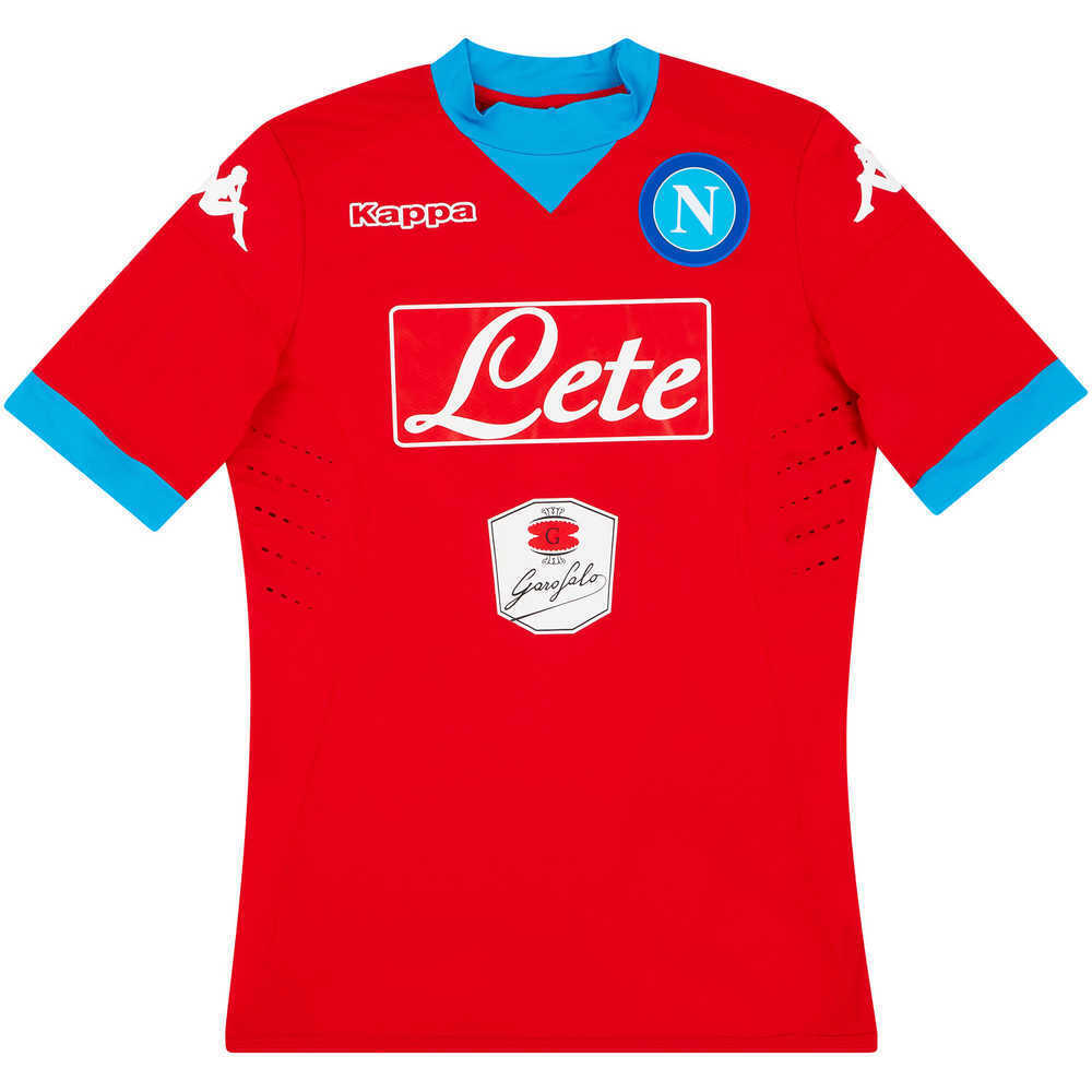 2015-16 Napoli Authentic Third Shirt (Excellent) XXL