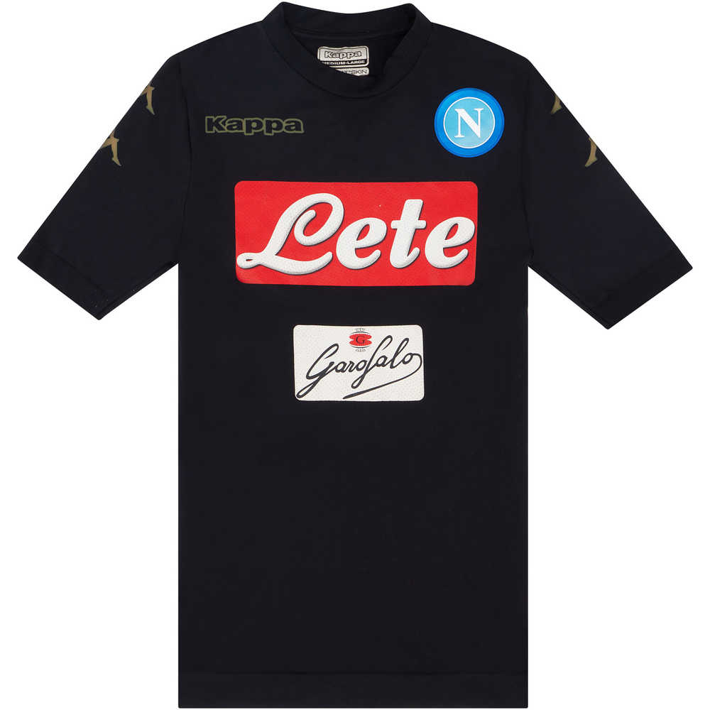 2016-17 Napoli Authentic Third Shirt (Excellent) XS