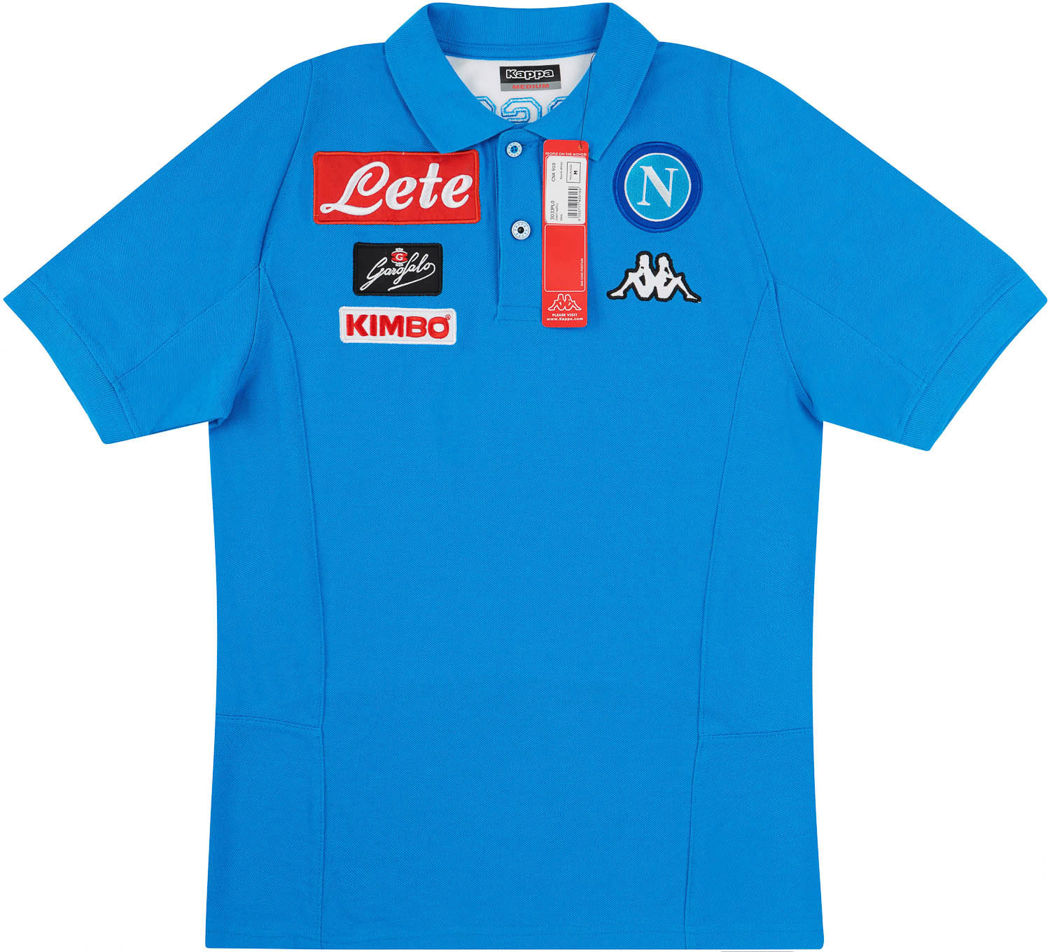Sizes S to 3XL Napoli SSC Leisure Polo Shirt 