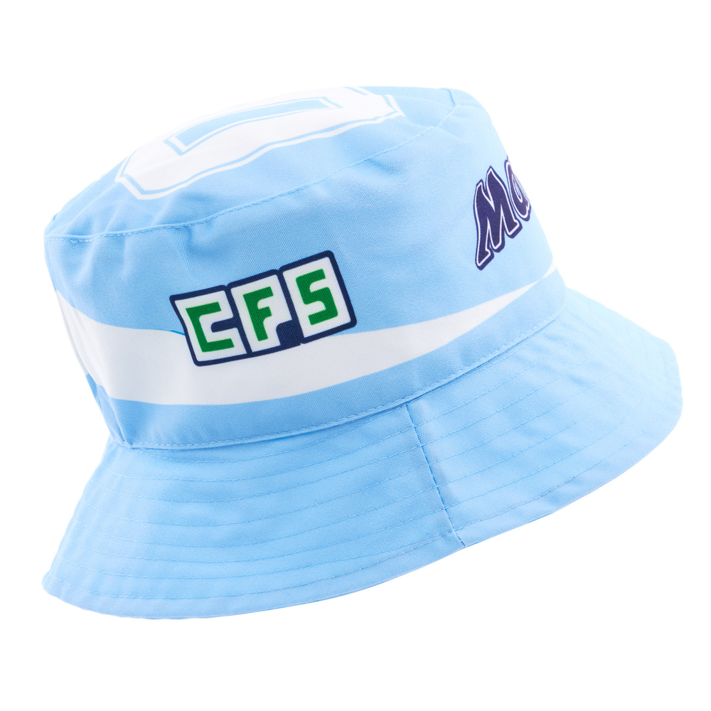 1989-90 Napoli Home #10 (Maradona) Bucket Hat (Plus Size)