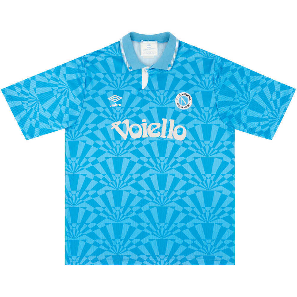 1991-93 Napoli Home Shirt (Excellent) L
