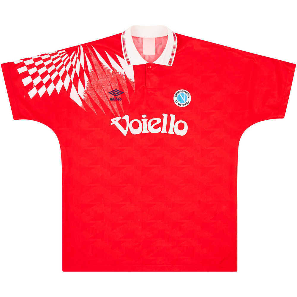 1991-93 Napoli Third Shirt (Very Good) XXL