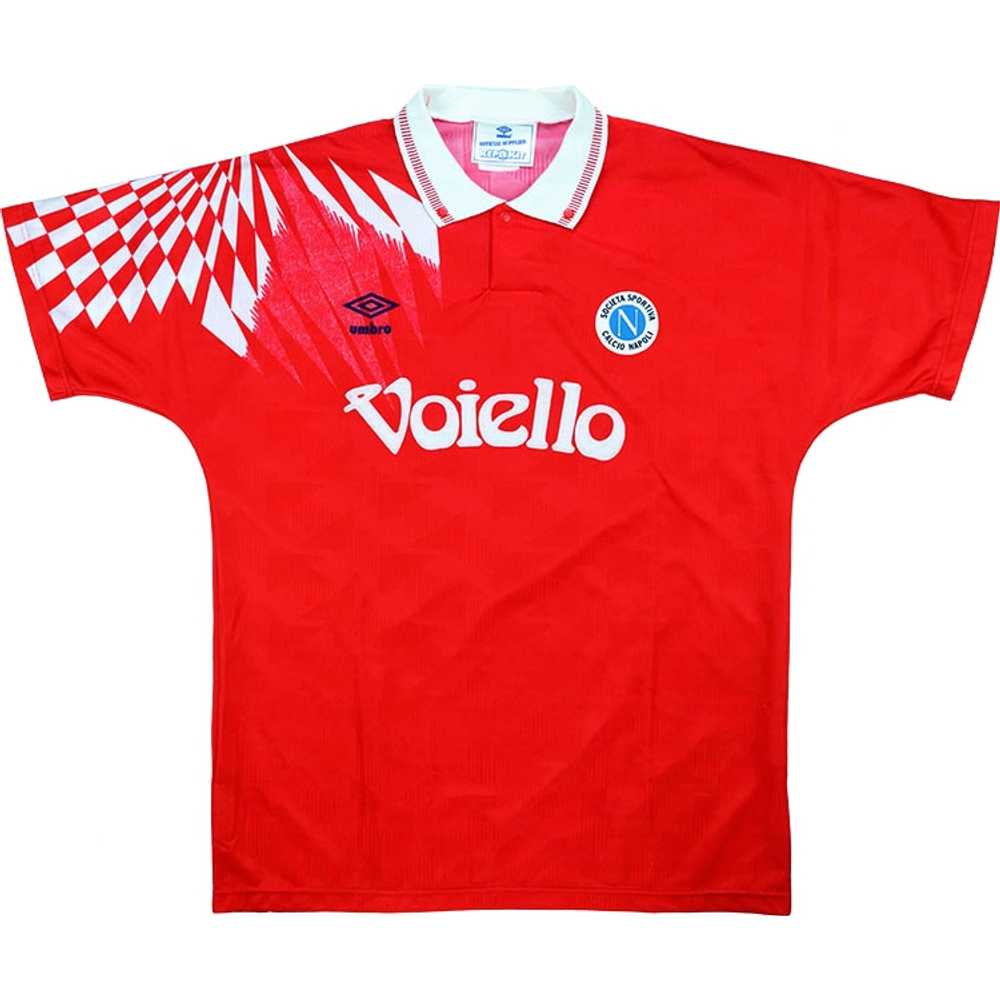 1991-93 Napoli Third Shirt (Very Good) XL