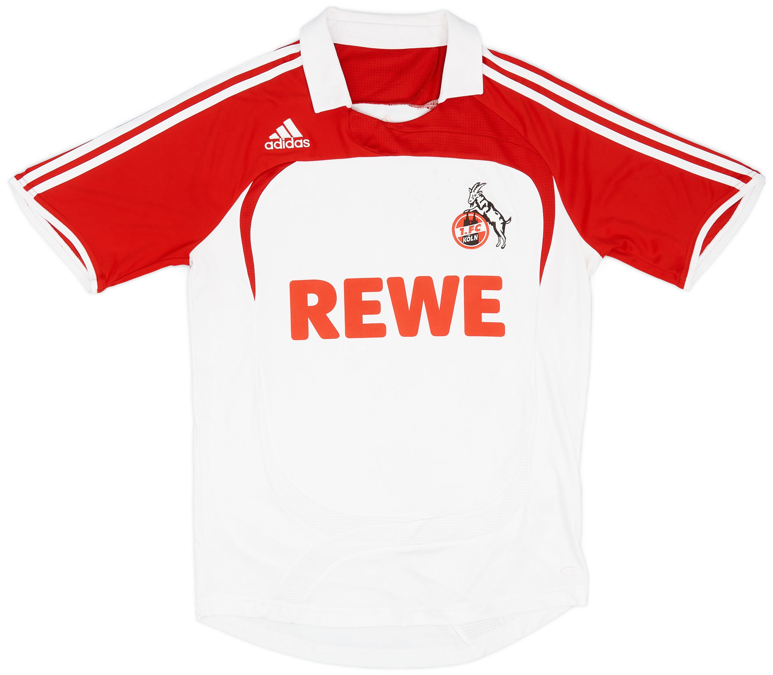 2007-08 FC Koln Signed Home Shirt - 6/10 - ()