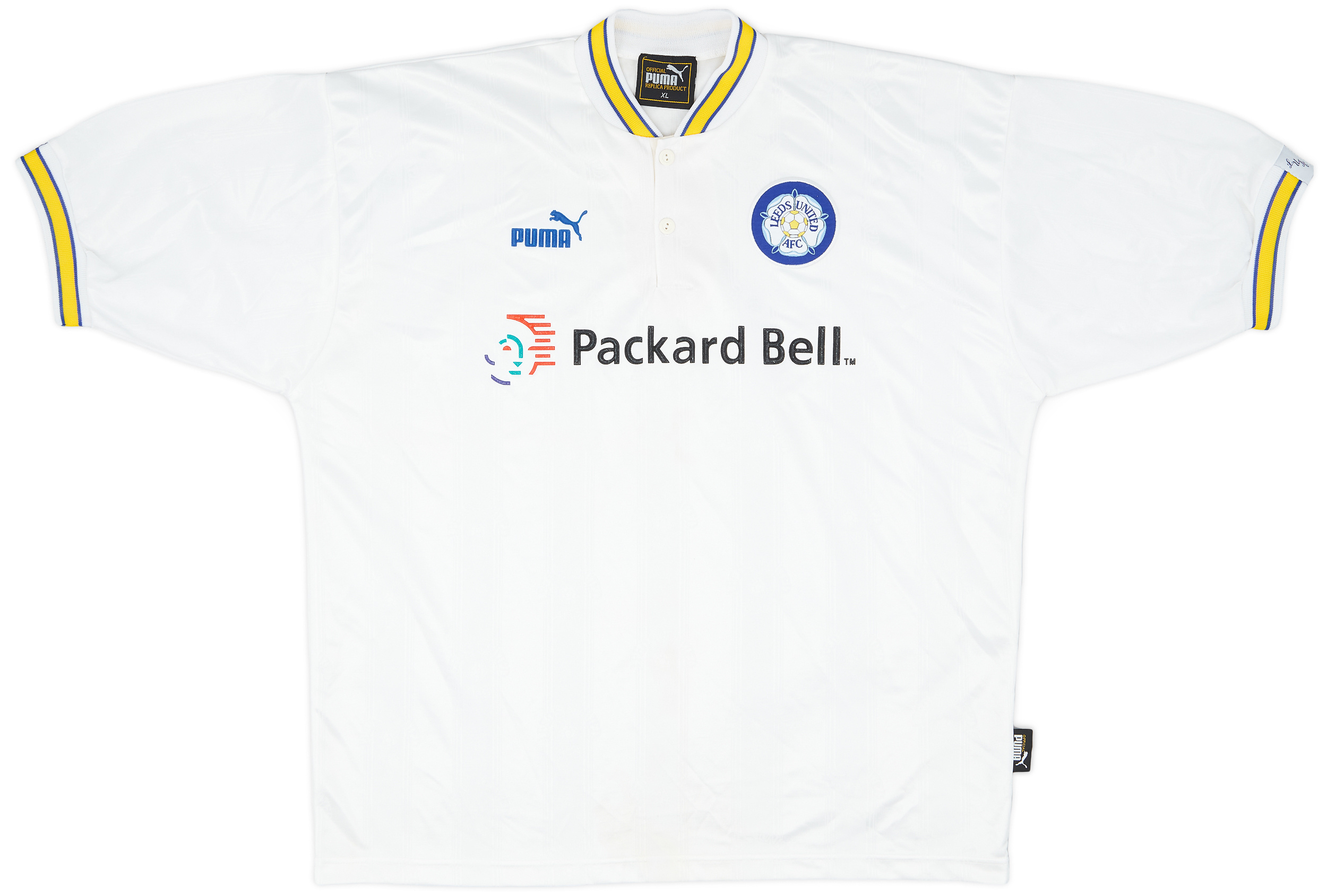 1996-98 Leeds United Home Shirt - 8/10 - ()