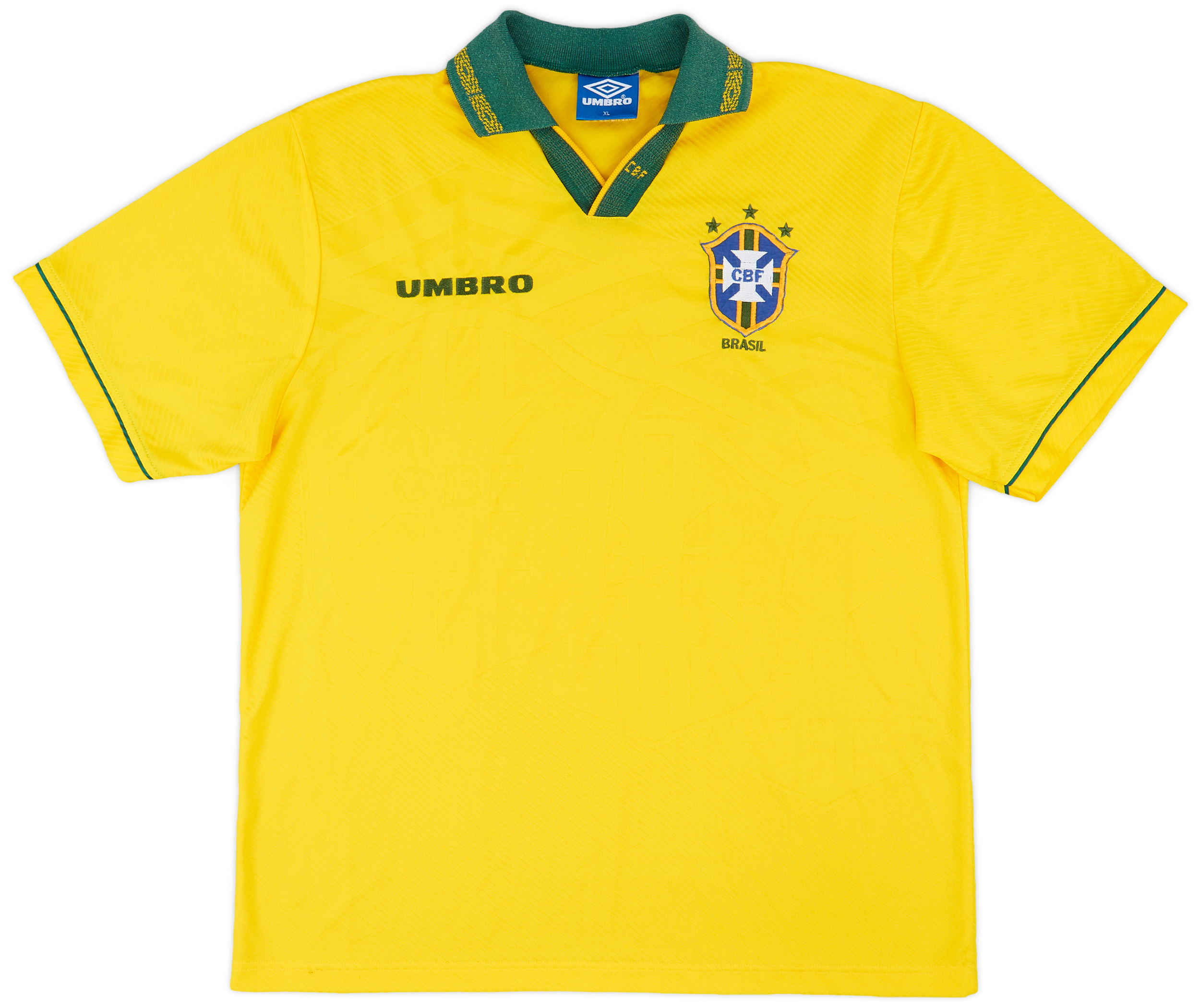 1993-94 Brazil Home Shirt - 8/10 - ()