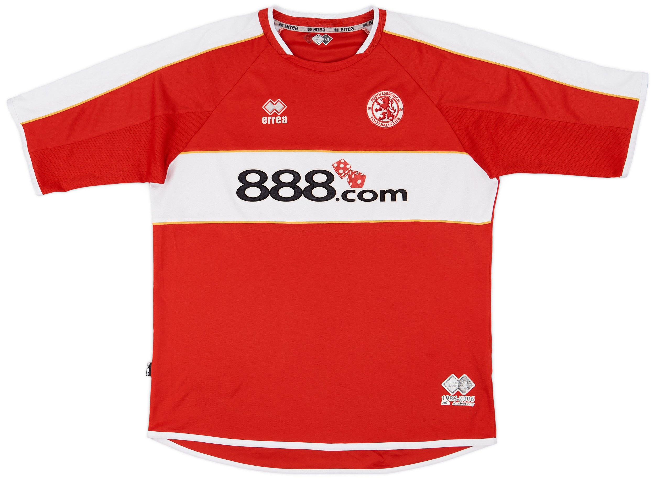 2006-07 Middlesbrough Home Shirt - 7/10 - ()
