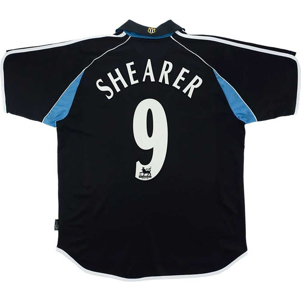 2000-01 Newcastle Away Shirt Shearer #9 (Excellent) XL