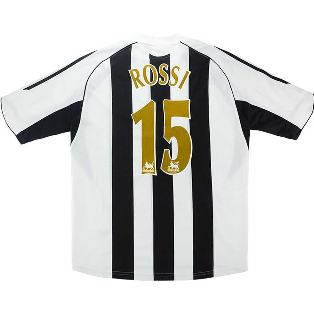 2006-07 Newcastle Home Shirt Rossi #15 (Excellent) L