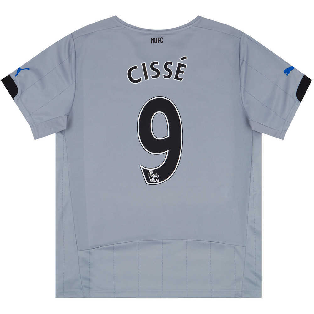 2014-15 Newcastle Away Shirt Cissé #9 (Excellent) S