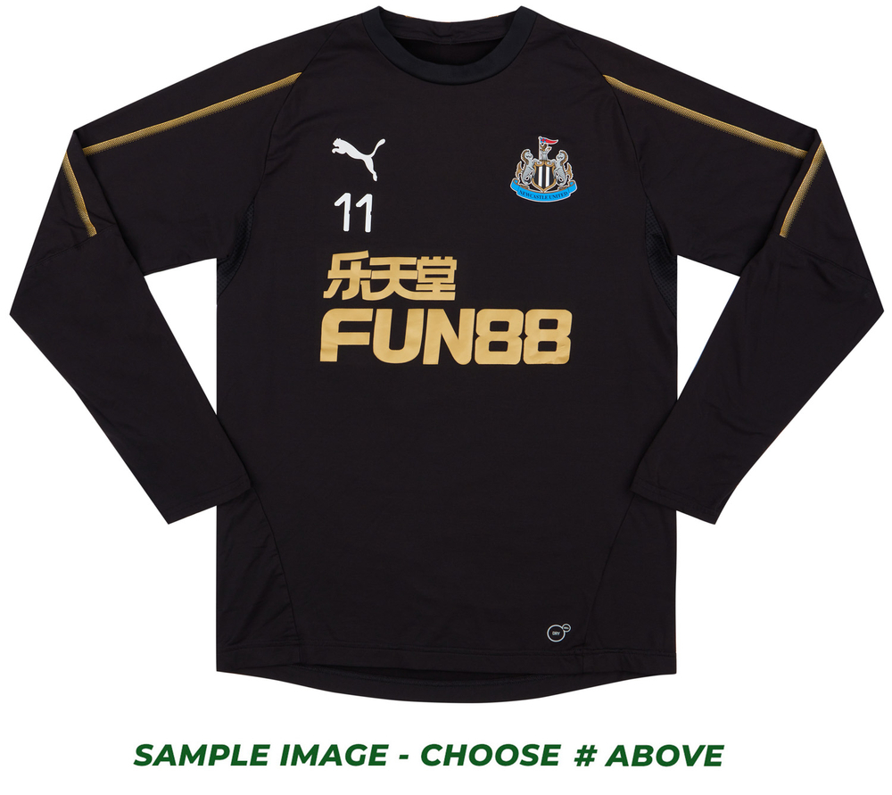 2018-19 Newcastle Player Worn Training Top # (Excellent) L-Newcastle Names & Numbers View All Clearance Training Hoodies & Sweat Tops Training New Training