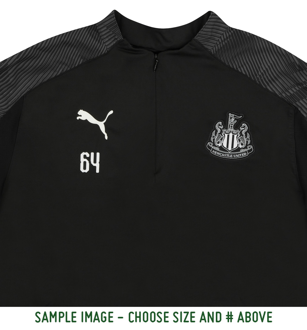 2019-20 Newcastle Player Worn 1/4 Zip Training Top # (Excellent) L-Newcastle Names & Numbers Jackets & Tracksuits View All Clearance Training Training New Training