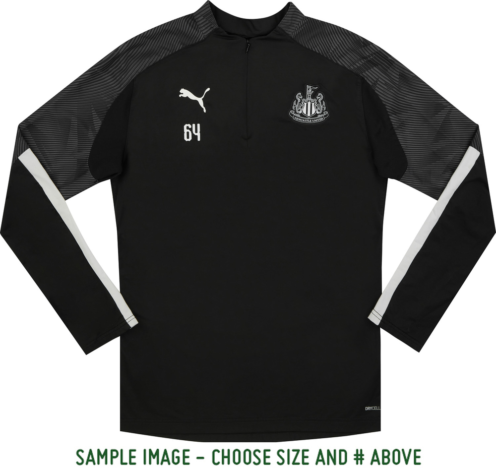 2019-20 Newcastle Player Worn 1/4 Zip Training Top # (Excellent) L-Newcastle Names & Numbers Jackets & Tracksuits View All Clearance Training Training New Training