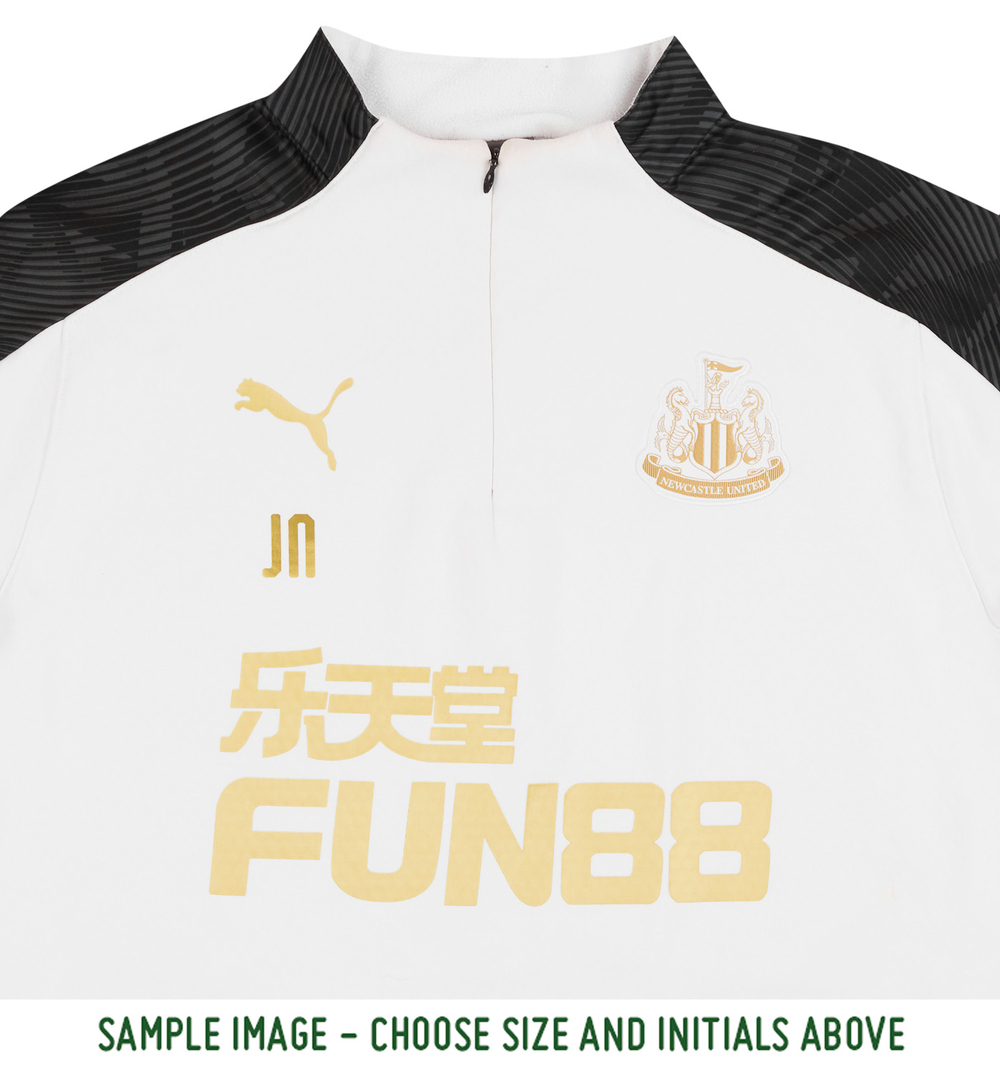 2019-20 Newcastle Staff Worn 1/4 Zip Training Top (Excellent) L-Newcastle Player Issue New Products View All Clearance Training New Training