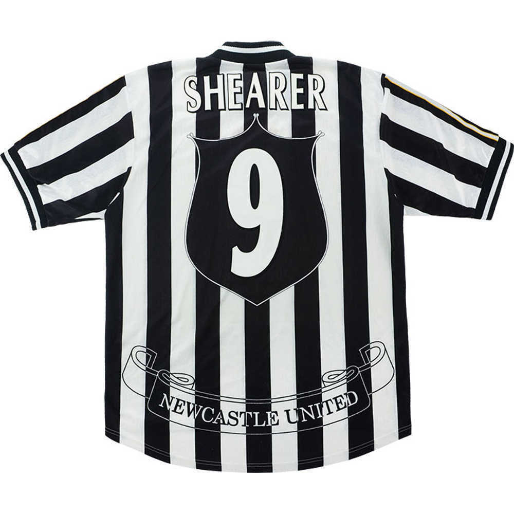 1997-99 Newcastle Home Shirt Shearer #9 (Excellent) S
