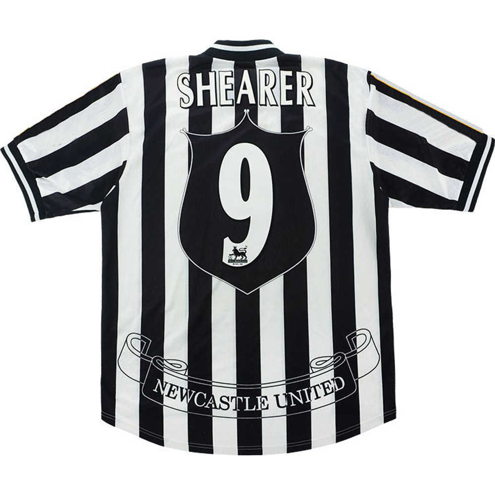 1997-99 Newcastle Home Shirt Shearer #9 (Excellent) XL