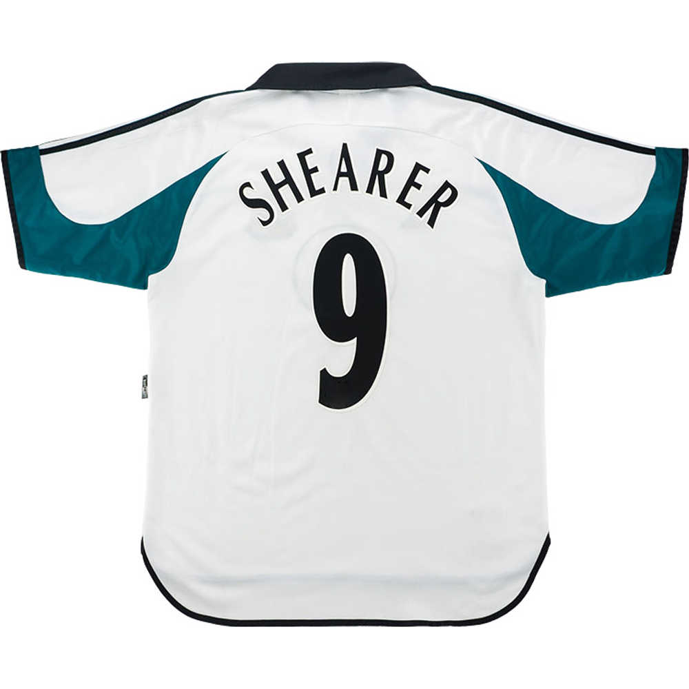 1999-00 Newcastle Away Shirt Shearer #9 (Excellent) XL