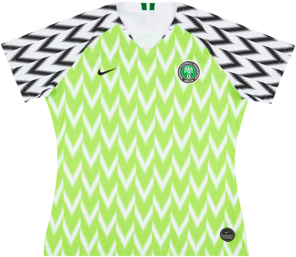 2018-19 Nigeria Home Shirt (Excellent) Women's (XL)