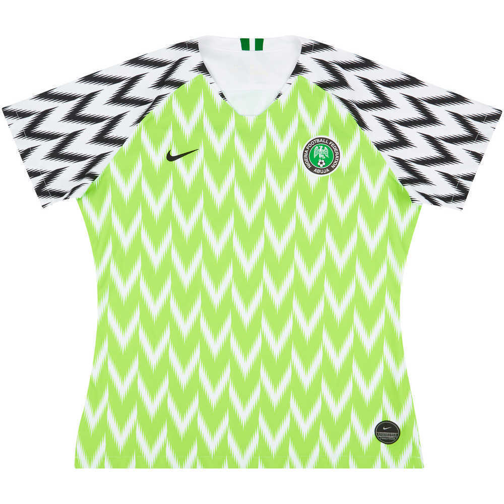 2018-19 Nigeria Home Shirt (Excellent) Women's (XL)