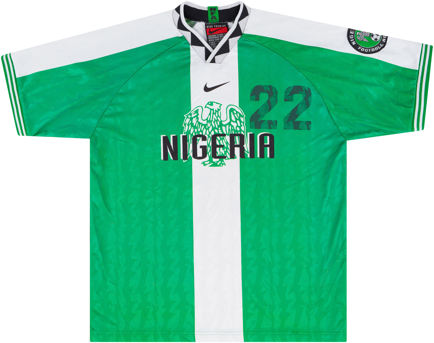 Nigeria 1994 Classic Retro Away Shirt Jersey Limited Edition NEW S-XXL 