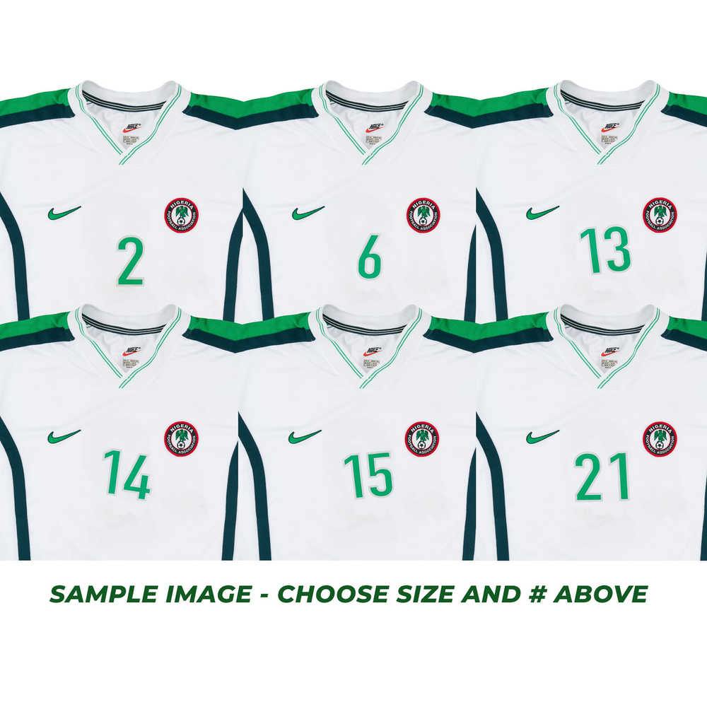 1998-00 Nigeria Player Issue Away L/S Shirt # *w/Tags* XL