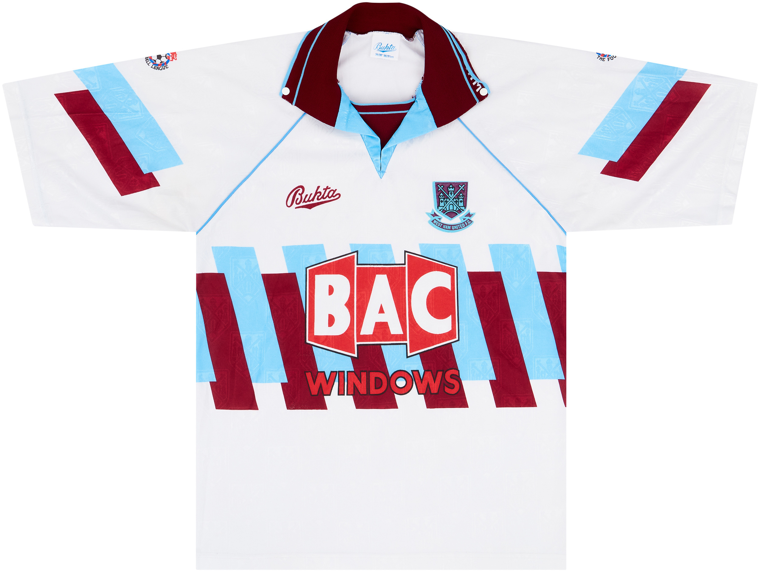 1991-92 West Ham United Third Shirt - 9/10 - ()