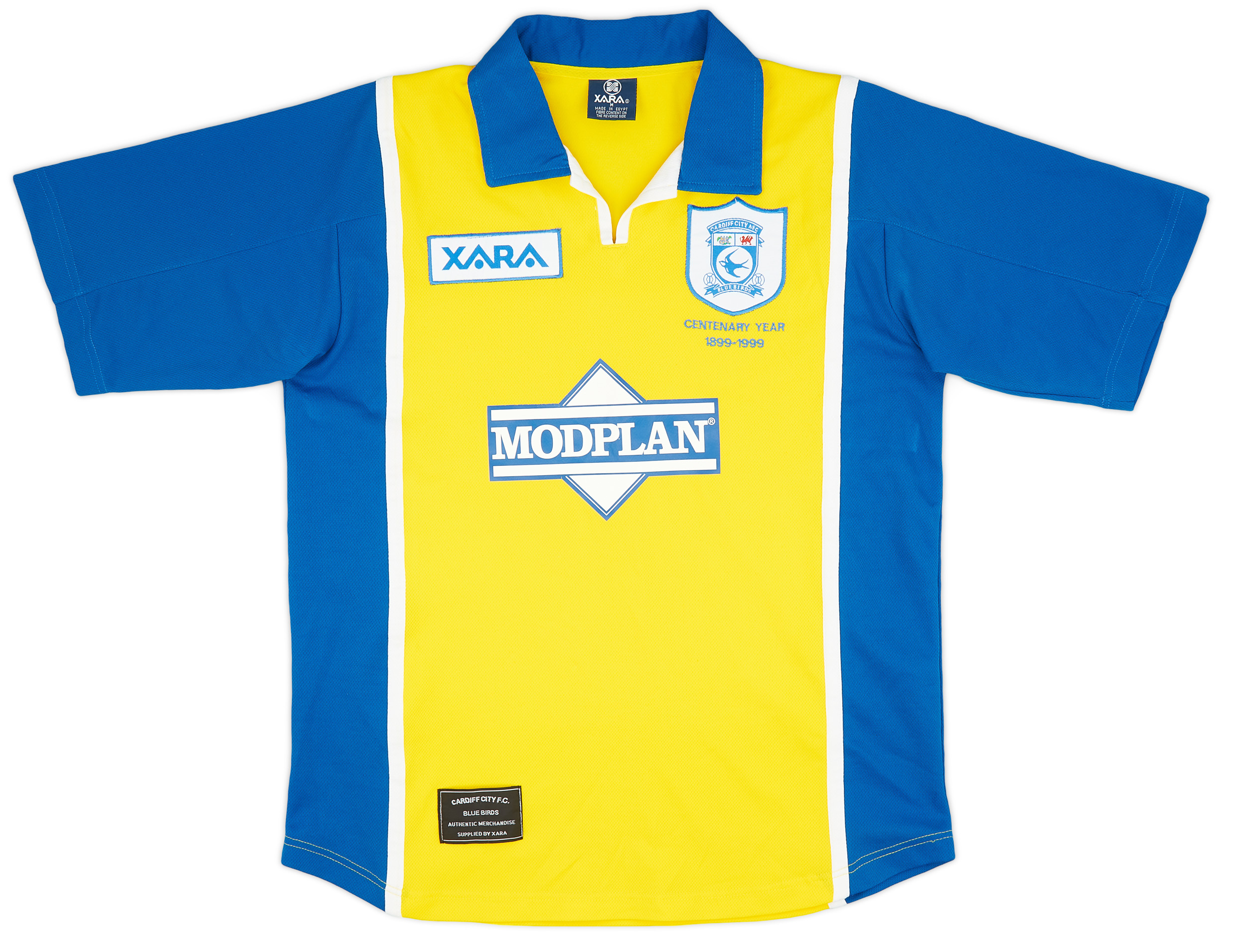 1999-00 Cardiff City Away Shirt - 8/10 - ()